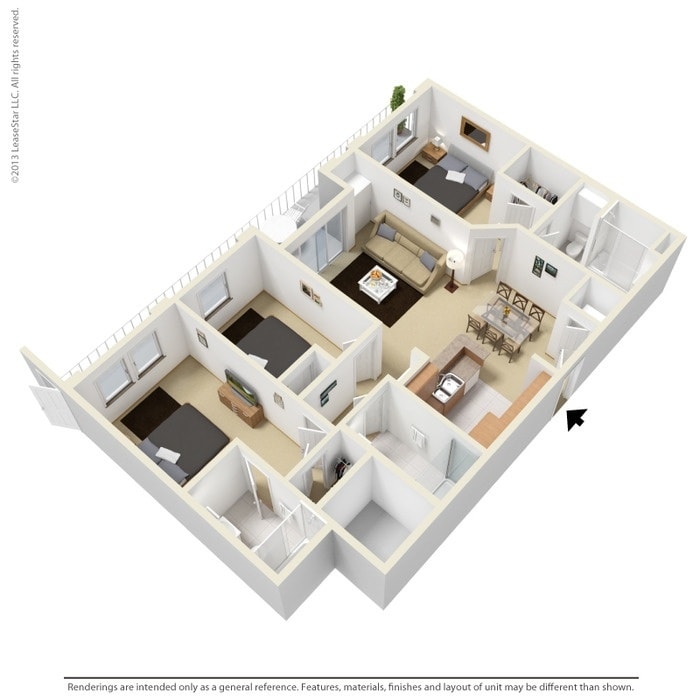 Floor Plan - The Wilshire