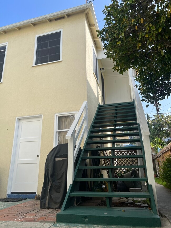 Stairs to 2nd story house - 936 Palms Blvd Unit 936.5 Palms Blvd