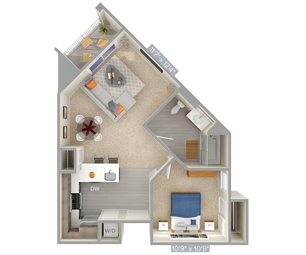 Floor Plan - S1-1-686sq