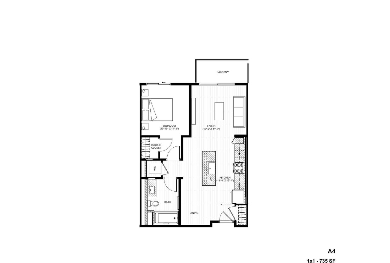Floor Plan - A4 1x1