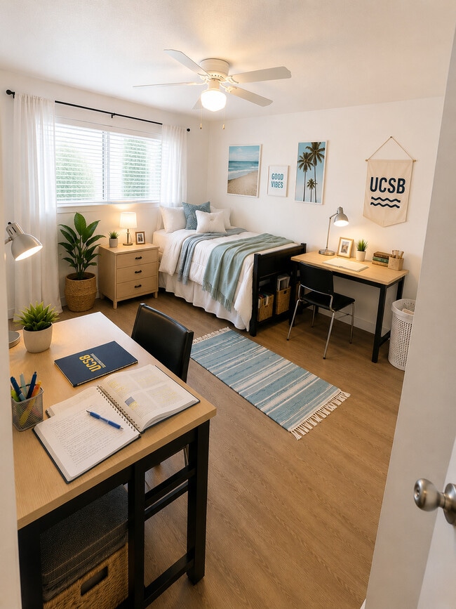 Shared Room in Abrego Gaucho - Capri Apartments at Isla Vista