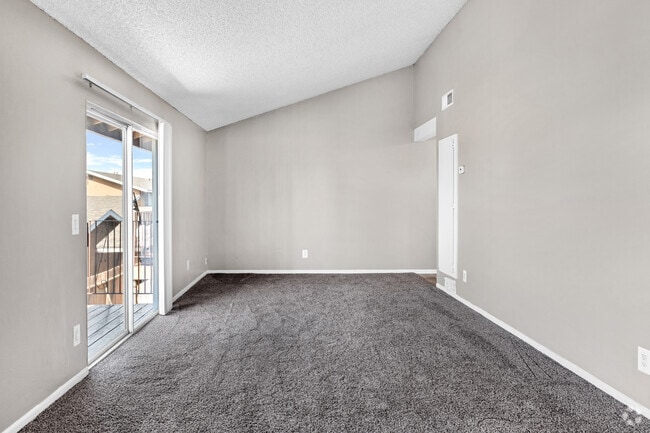 2BR, 1BA - 852SF - Living Room - Green Tree Park Apt