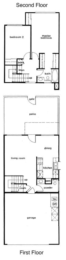 Floor Plan - The Cape Cod 