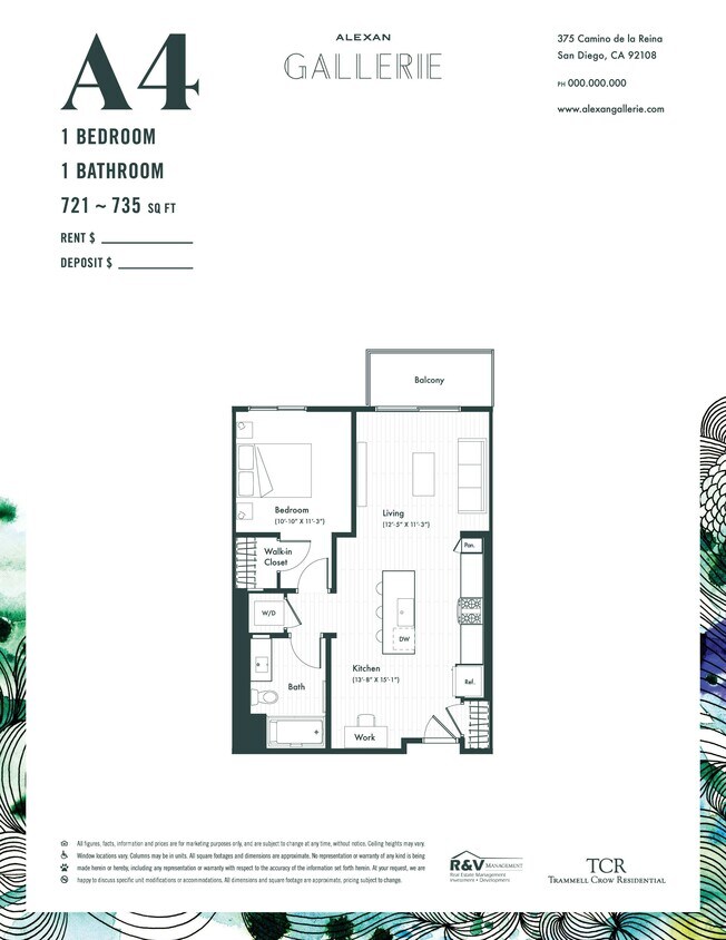Floor Plan - A4 1x1