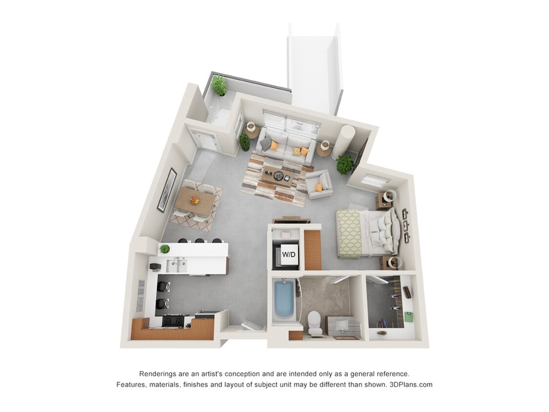0x1E - Studio Floor Plan - 0x1E