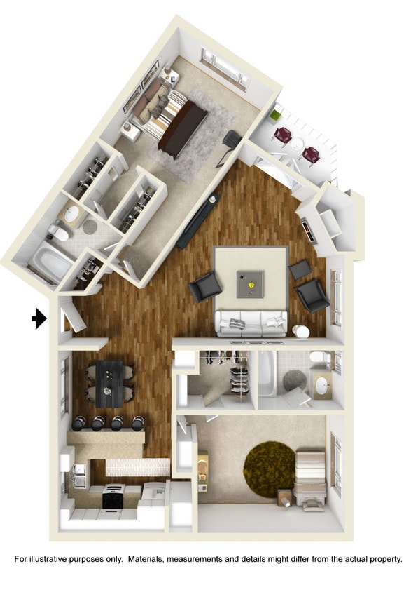Floor Plan - 2B