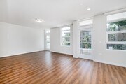 1BD, 1BA - 817SF - Living Room - The Baxter Apartments