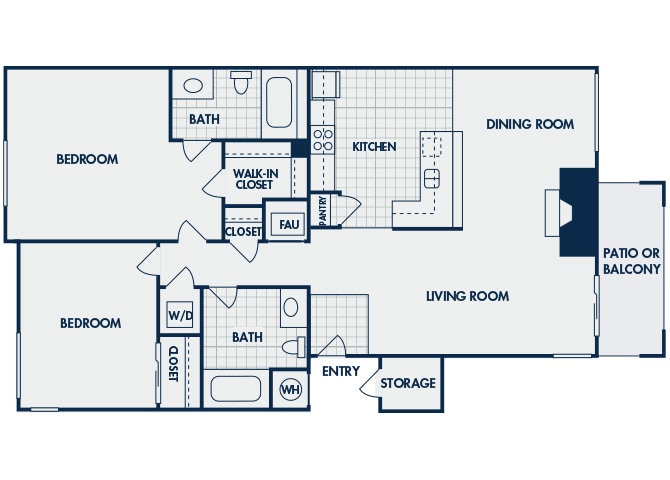 Floor Plan - B3 (Diamond)