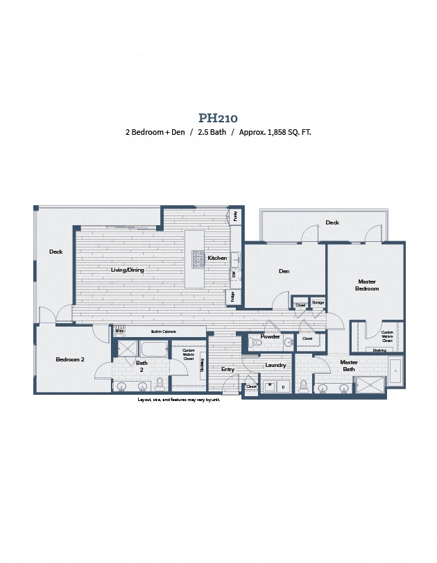 Floor Plan - PH210