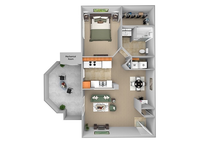 Floor Plan - A2 (Provence)