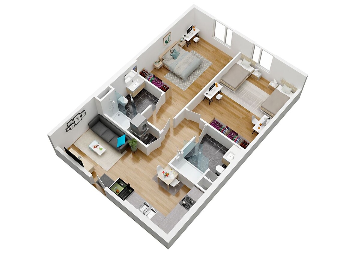 Floor Plan - Floorplan B1