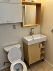 Primary Bathroom - 1047 Lincoln Apartments