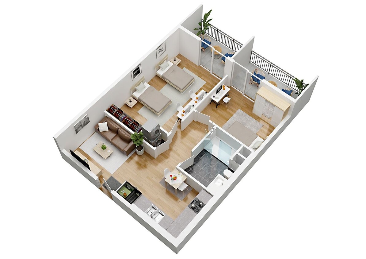 Floor Plan - Floorplan B4