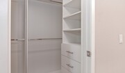 Updated closets makes it easy to organize your clothes - Hidden Cove