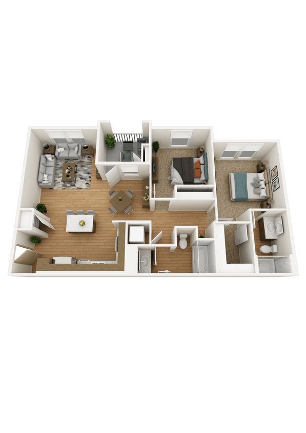 Floor Plan - 2B