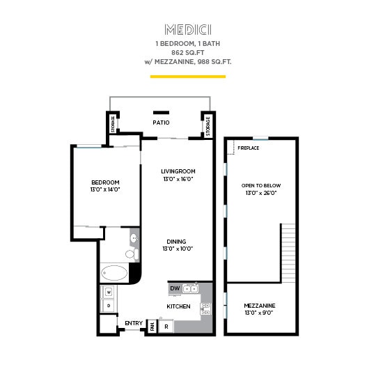 Floor Plan - Medici