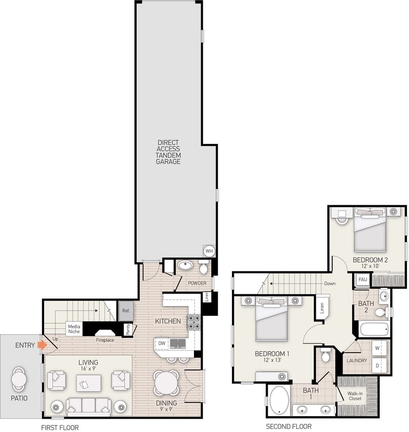 Floor Plan - Rivoli - Plan 1