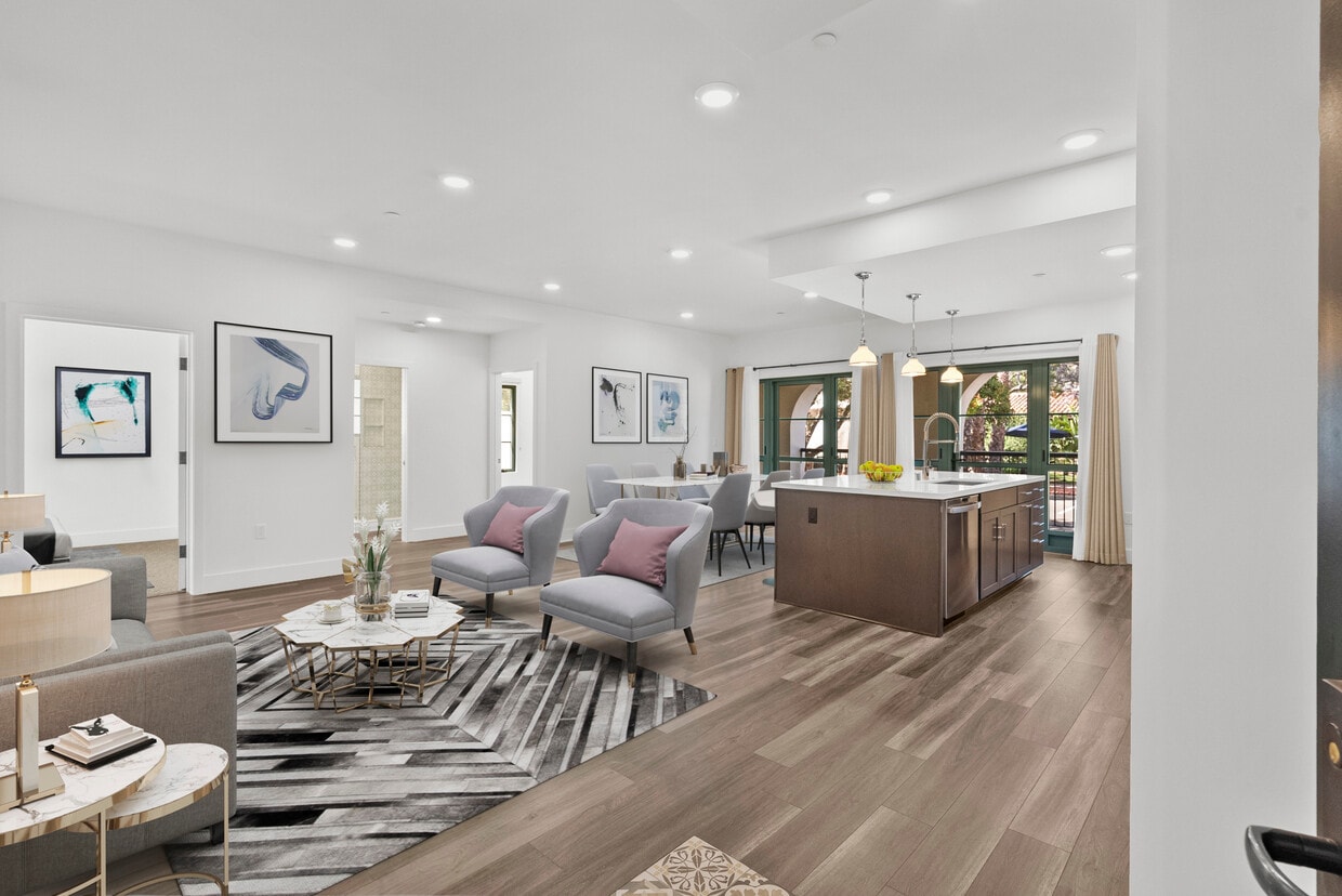 Floor Plan - Two Bedroom - Furnished or Unfurnished Option