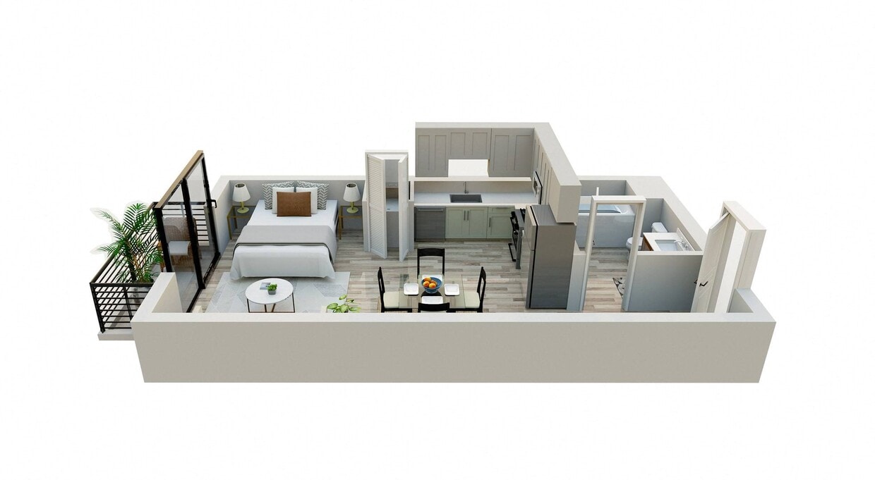 Floor Plan - Studio B
