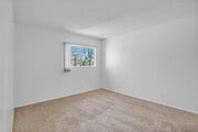 1BR, 1BA - 639SF - Bedroom - AMBERWOOD APARTMENTS