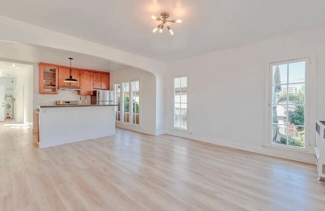 view from the living room looking towards the kitchen - 1704 Miramar St Unit 1706
