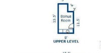 16x8 Studio Bedrm layout w kitchenette/Closet - 6231 Fairview Pl Unit Guest