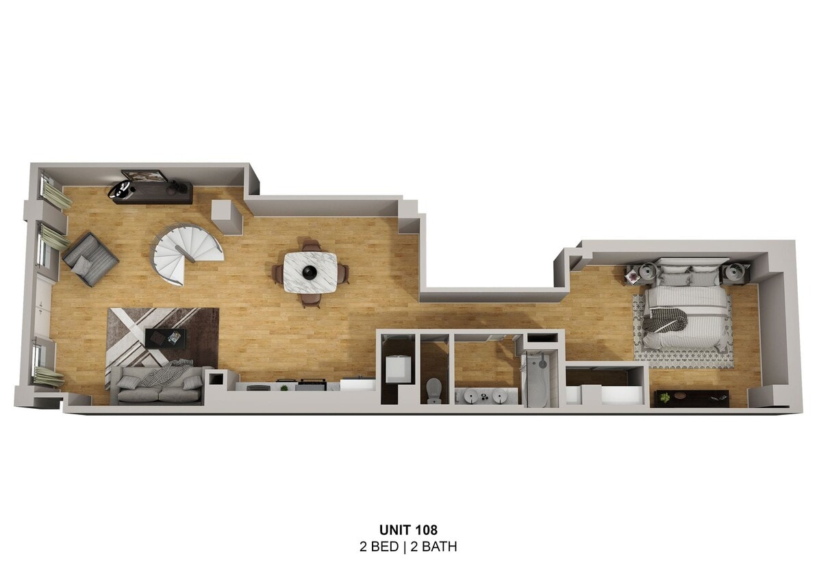 Floor Plan - Townhouse 1st Floor