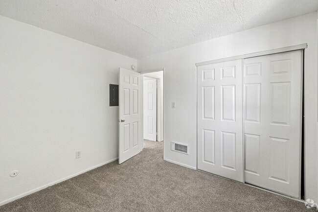 2BR, 2BA - 924SF - Second Bedroom - Whitaker Apartments