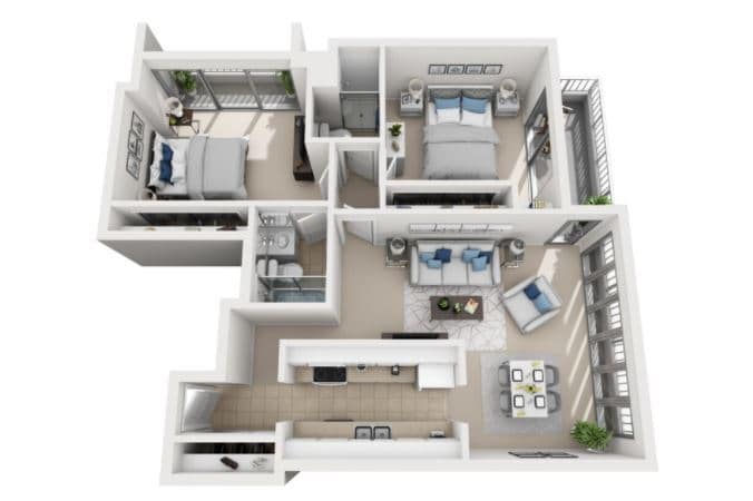 Floor Plan - Model B