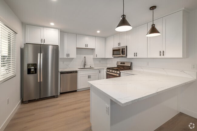 2BR, 1BA - Kitchen - 1230 E. 1st St.