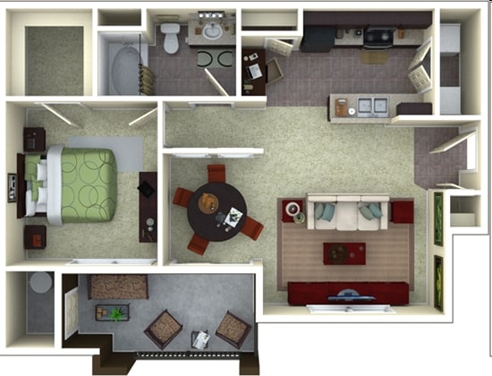 Residence 2 - 1X1B