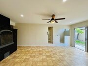 Family room with fireplace - 2725 W 81st St House