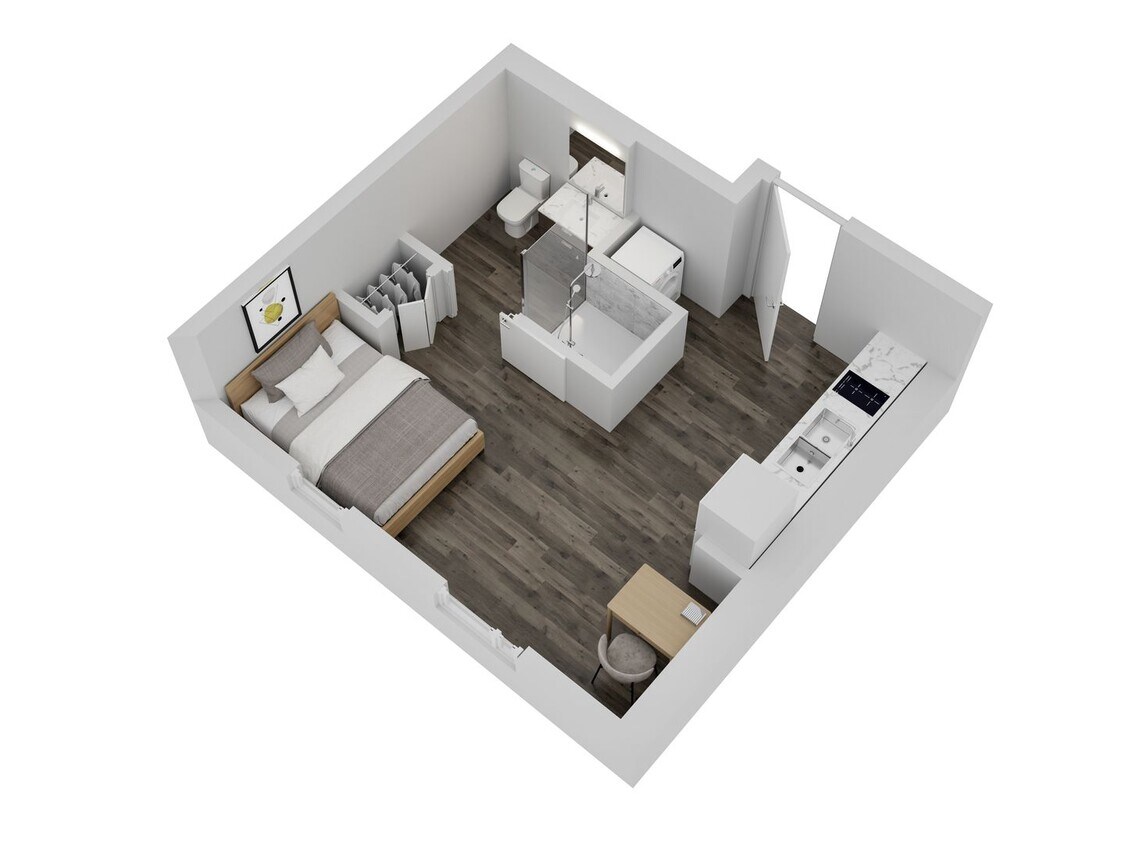 Floor Plan - Luxury Living at 1408 Jefferson