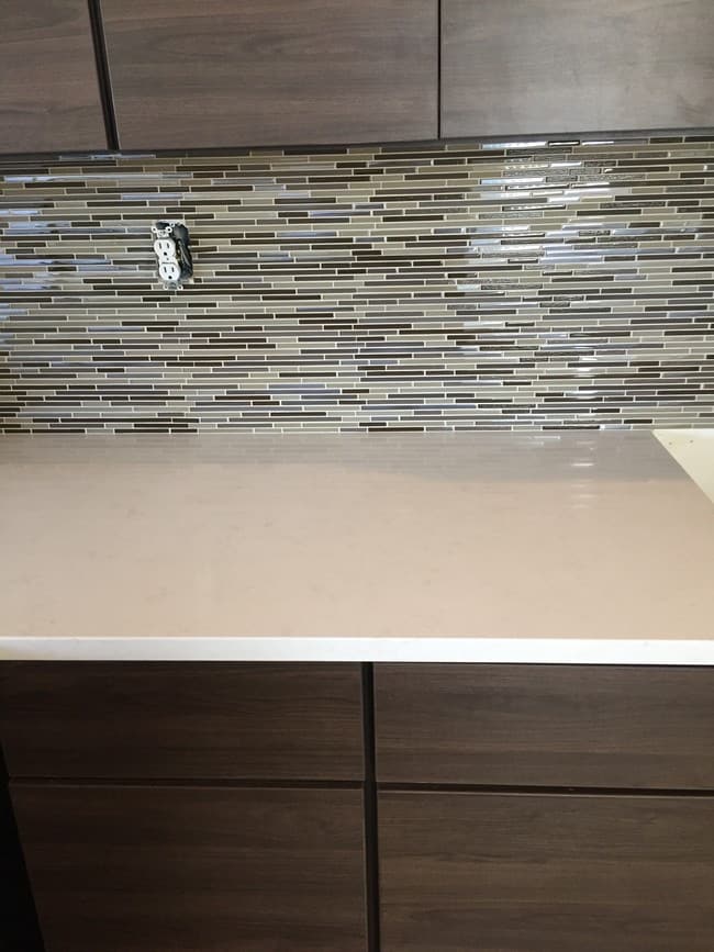 new counters and backsplash - 10970 Ivy Hill Dr Unit 3