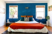 Primary Bd w/ Queen Bed + Roku TV - 2528 Panorama Ter