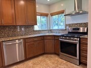 Kitchen with Stainless Steel Appliances - 4301 Jasmine Ave Unit 4301