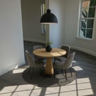Staged Dining Room - 4221 Creed Ave Apartments Unit Upper