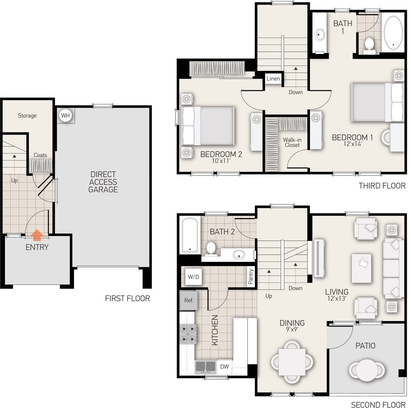 Floor Plan - Quail Meadow - Plan G