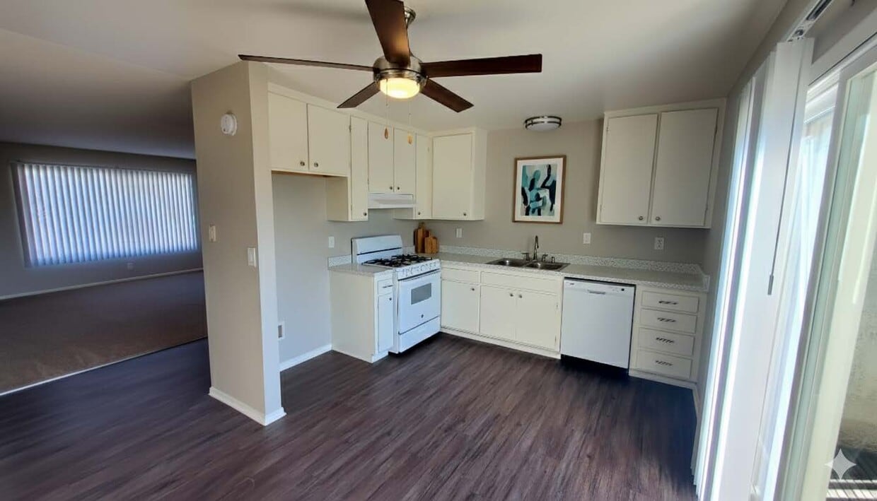 Floor Plan - Two Bedroom One Bathroom