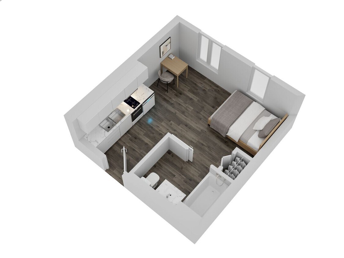 Floor Plan - Luxury Living at 1408 Jefferson