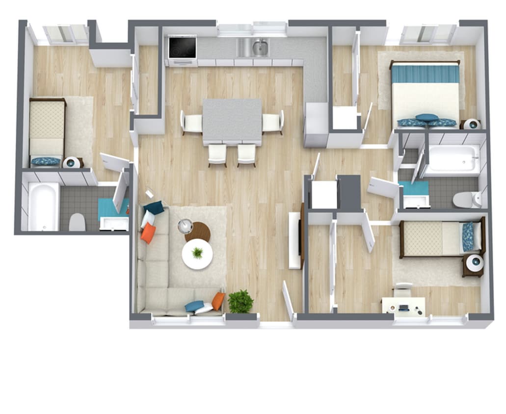 Floor Plan - Unit 5