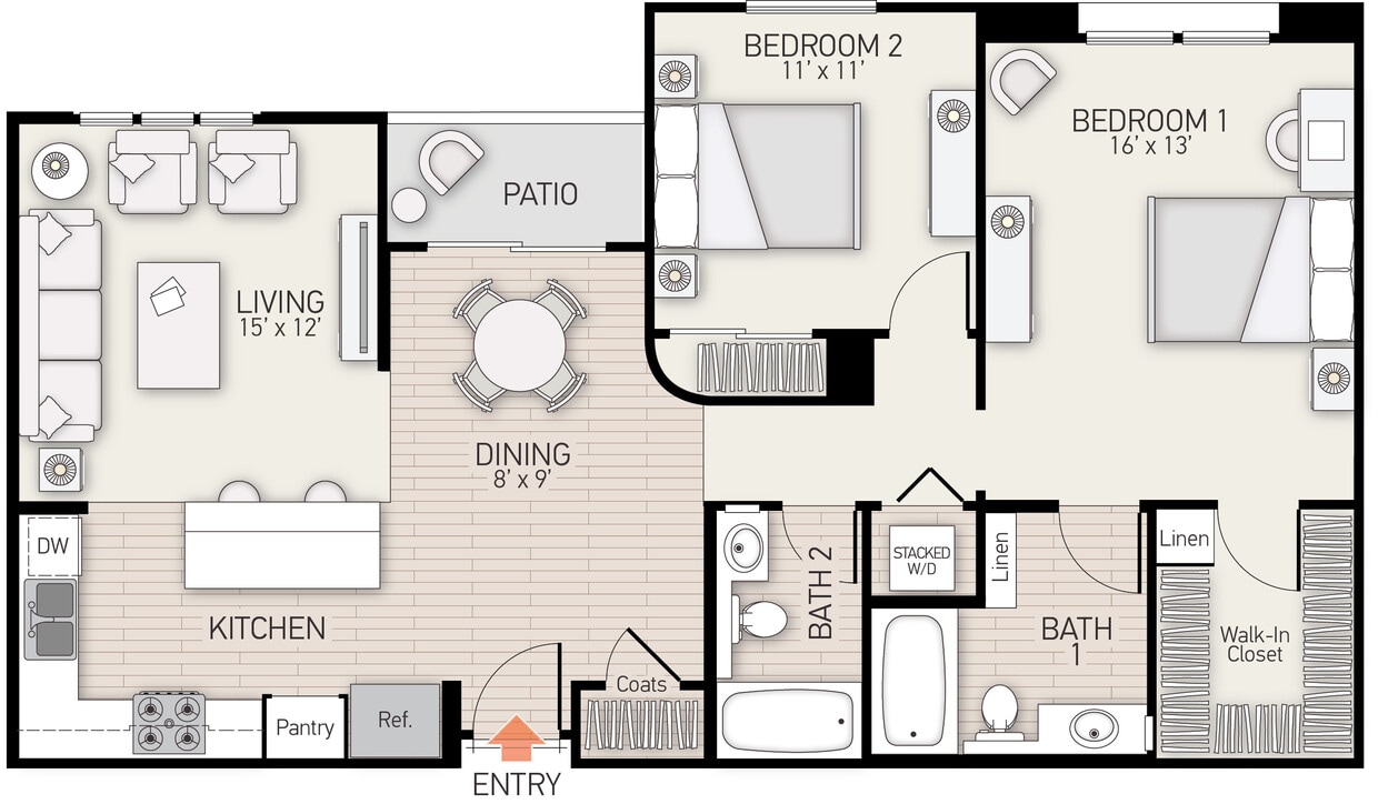Floor Plan - Plan E