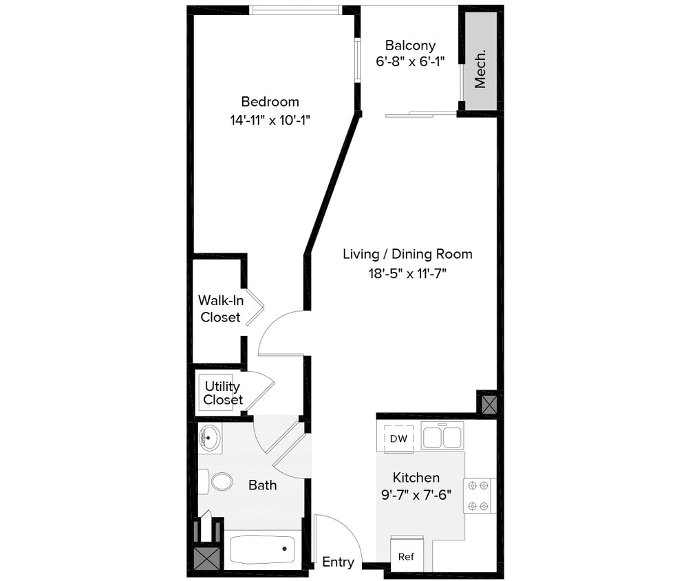 Floor Plan - 611