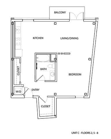 Floor Plan - C1 Floorplan (Open Style)