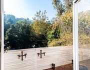 view from deck in bedroom - 2366 Nichols Canyon Rd