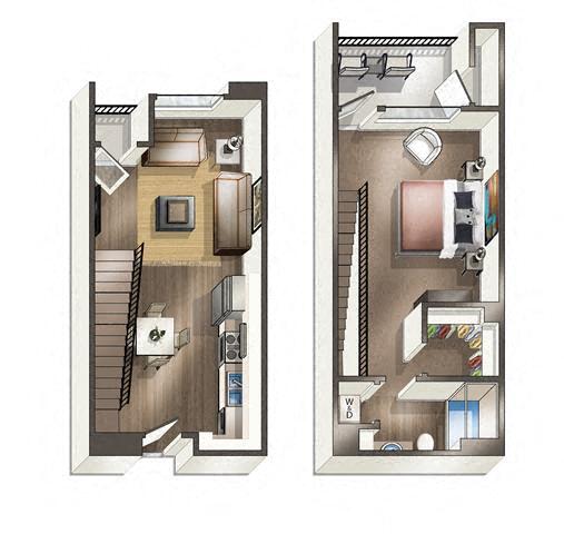 Floor Plan - Vive on the Park - Cove