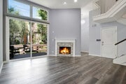 Living Room - 9000 Vanalden Ave Townhome