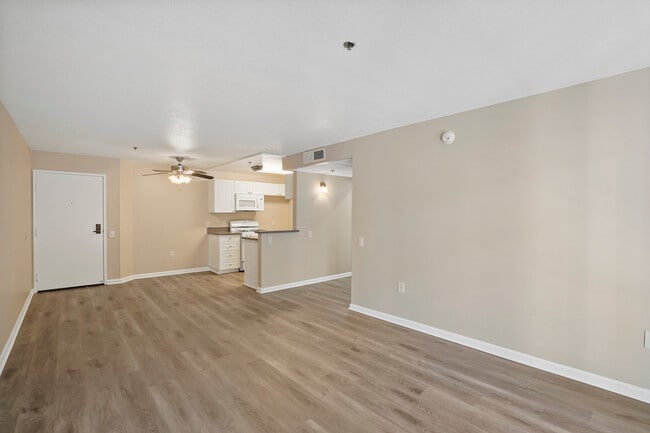 Option 1 - Living Area - Canyon Club Apartments