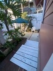 Courtyard and patio outside unit - 815 14th St Apartment Unit 815