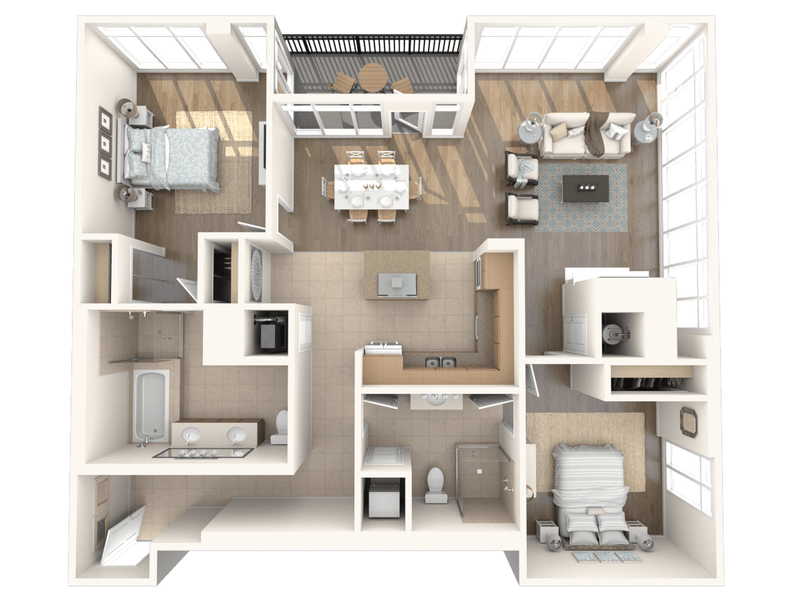 Floor Plan - Laguna Hills